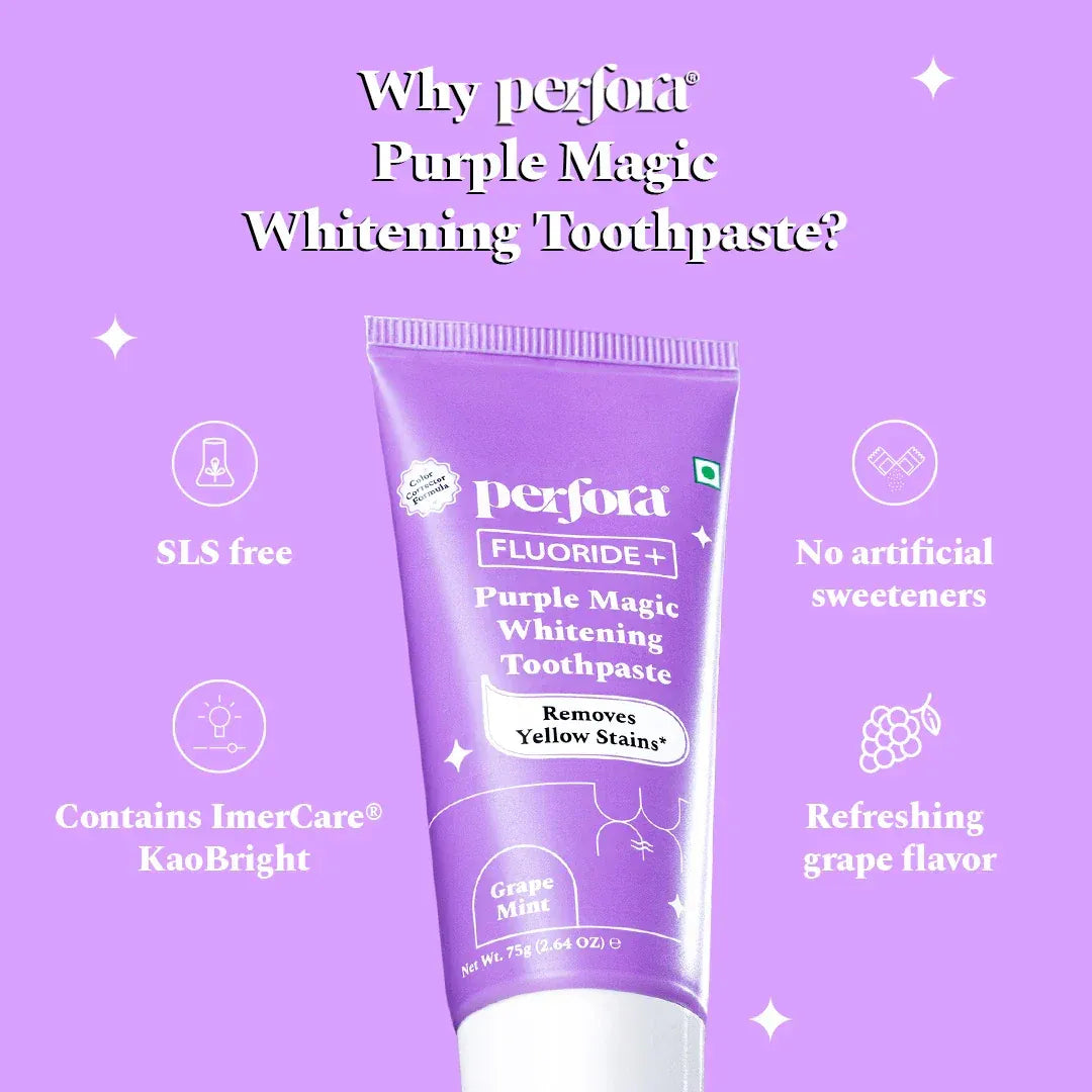 Purple Magic Whitening Toothpaste 125g